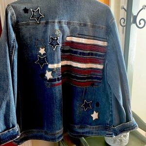 Jean Jacket Chico’s size 3 US 14/16 XL